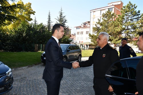 Amasya İl Jandarma Alay Komutanımızdan Hayırlı olsun Ziyareti.