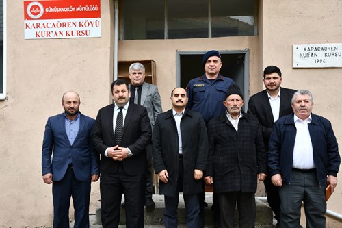 Çiftçioğlu, Karacaören, Yazıyeri Köy Denetim ve Toplantıları Yapıldı